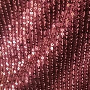 Sequin Burgandy  Tank Top